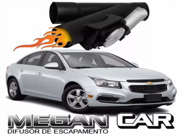 Difusor De Escapamento Cruze 2011,12,13,14,15,16,17